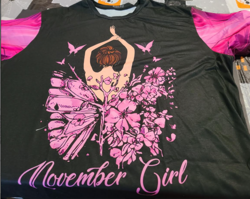 November Girl 3D All Over Printed Clothes NQTD040909 photo review