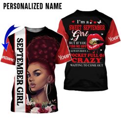 Personalized Name September Girl 3D All Over Printed Clothes NHHA031010