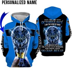Personalized Name October Guy 3D All Over Printed Clothes NQLL020310