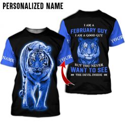 Personalized Name February Guy 3D All Over Printed Clothes DHOO260502